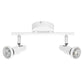 Osram LED Spot 2-flammig 6,8W/2700K 460lm warmweiß dimmbar weiß IP20