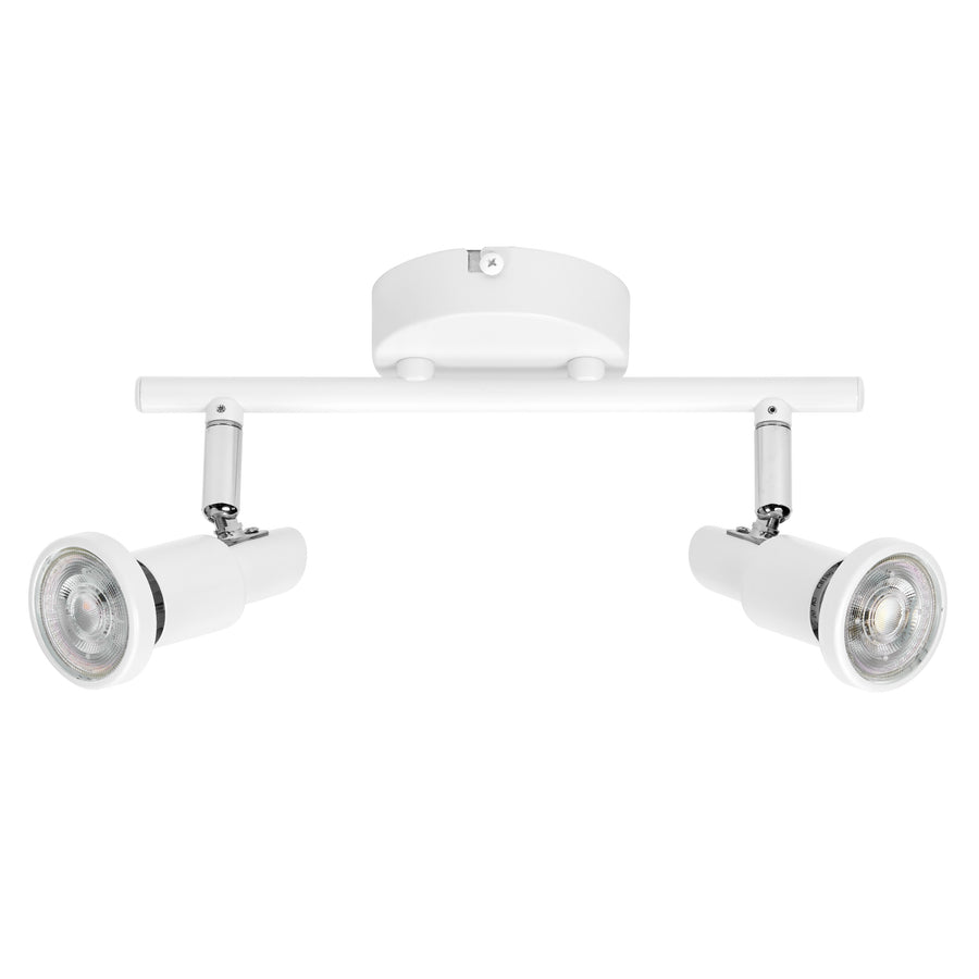 Osram LED Spot 2-flammig 6,8W/2700K 460lm warmweiß dimmbar weiß IP20