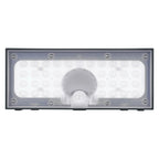 LEDVANCE LED-Außenwandleuchte Endura Style Solar Bricklume Wide Sensor 6 W/830 850 lm dunkelgrau IP65 – Ansicht stehend