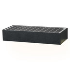 LEDVANCE LED-Außenwandleuchte Endura Style Solar Bricklume Wide Sensor 6 W/830 850 lm dunkelgrau IP65 – Ansicht stehend