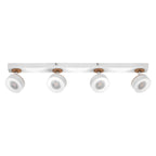 Osram LED Spot Decor Pluto 4-flammig 19,2W/3000K 1250lm warmweiß nicht dimmbar weiß IP20