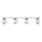 Osram LED Spot Decor Pluto 4-flammig 19,2W/3000K 1250lm warmweiß nicht dimmbar weiß IP20
