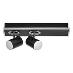 Osram LED Spot Decor Mars Click-select 2-flammig 29W/3000K 985lm warmweiß nicht dimmbar schwarz IP20
