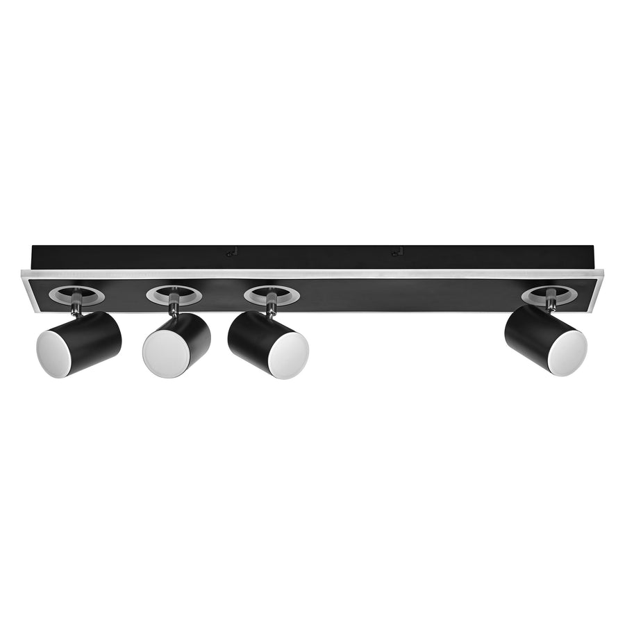 Osram LED Spot Decor Mars Click-select 4-flammig 58,5W/3000K 1800lm warmweiß nicht dimmbar schwarz IP20
