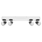 Osram LED Spot Decor Neptune Click-select 4-flammig 27W/3000K 1335lm warmweiß nicht dimmbar weiß IP20