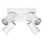 Osram LED Spot Octagon Plate 4-flammig 13,6W/2700K 920lm warmweiß nicht dimmbar weiß IP20