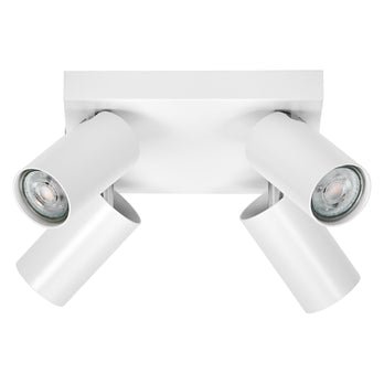 Osram LED Spot Octagon Plate 4-flammig 13,6W/2700K 920lm warmweiß nicht dimmbar weiß IP20