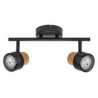 Osram LED Spot Decor Cork 2-flammig 6,8W/2700K 460lm warmweiß dimmbar schwarz IP20