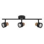 Osram LED Spot Decor Cork 3-flammig 10,2W/2700K 690lm warmweiß dimmbar schwarz IP20