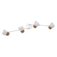 Osram LED Spot Decor Cork 4-flammig 13,6W/2700K 920lm warmweiß dimmbar weiß IP20