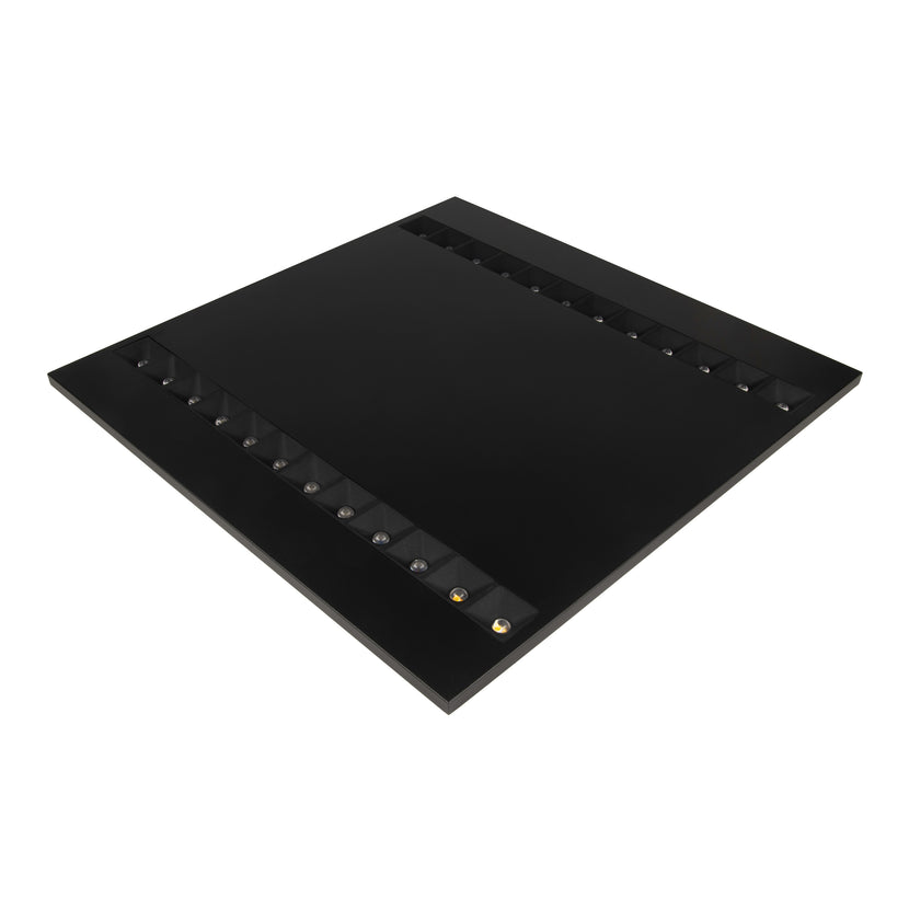 LEDVANCE LED-Panel Louver 600 27,5 W 4000 lm UGR<16 4000K neutralweiß nicht dimmbar schwarz