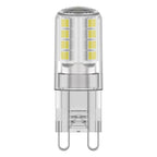 LEDVANCE LED PIN 2,6-30W/827 G9 320lm klar – Ansicht stehend