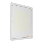 LEDVANCE LED-Deckeneinbauleuchte Canopy Compact V 145 W 840 19.575 lm IP66 dimmbar weiß – Schrägansicht
