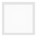 LEDVANCE LED-Panel Integrated 600 35 W 840 4.200 lm IP65 weiß – Ansicht stehend
