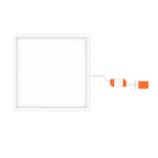 LEDVANCE LED-Panel Flex 600 DALI 30 W 840 UGR<19 4.860 lm weiß – Produktansicht