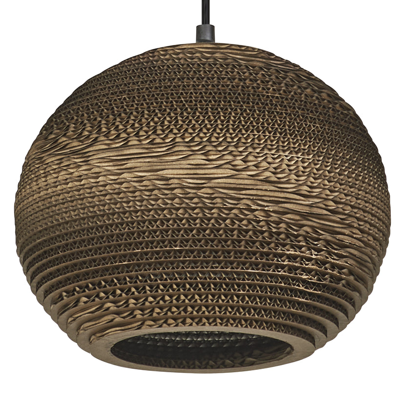 LEDVANCE Pendelleuchte Decor Cardboard Ball E27 braun
