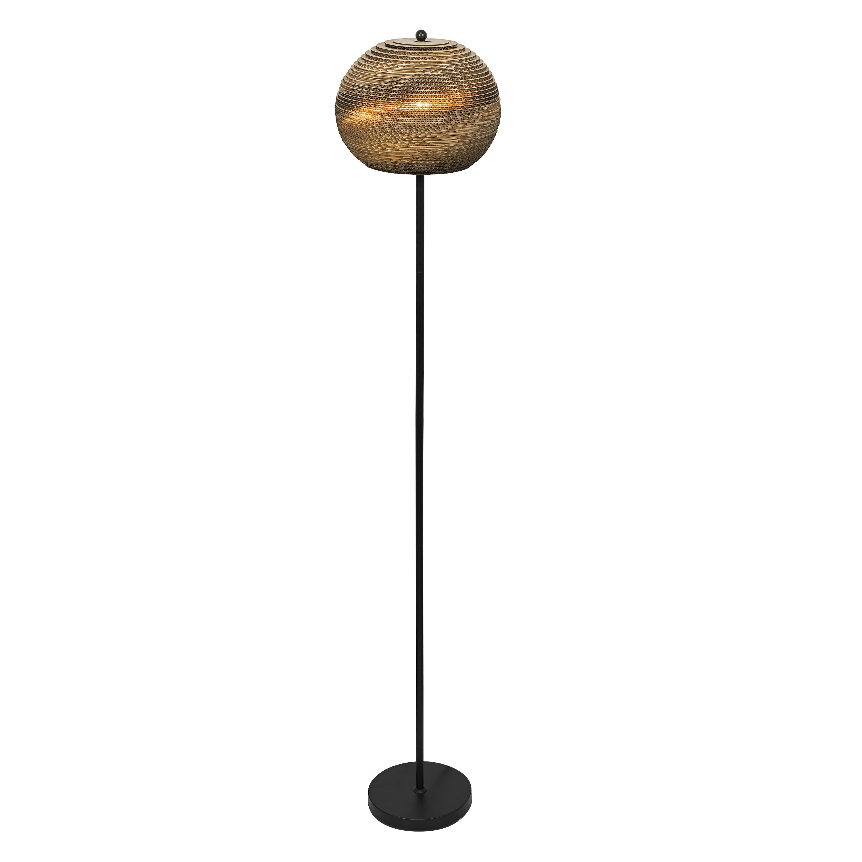 Osram Stehleuchte Decor Cardboard Ball 1-flammig E27 – Anwendungsbild
