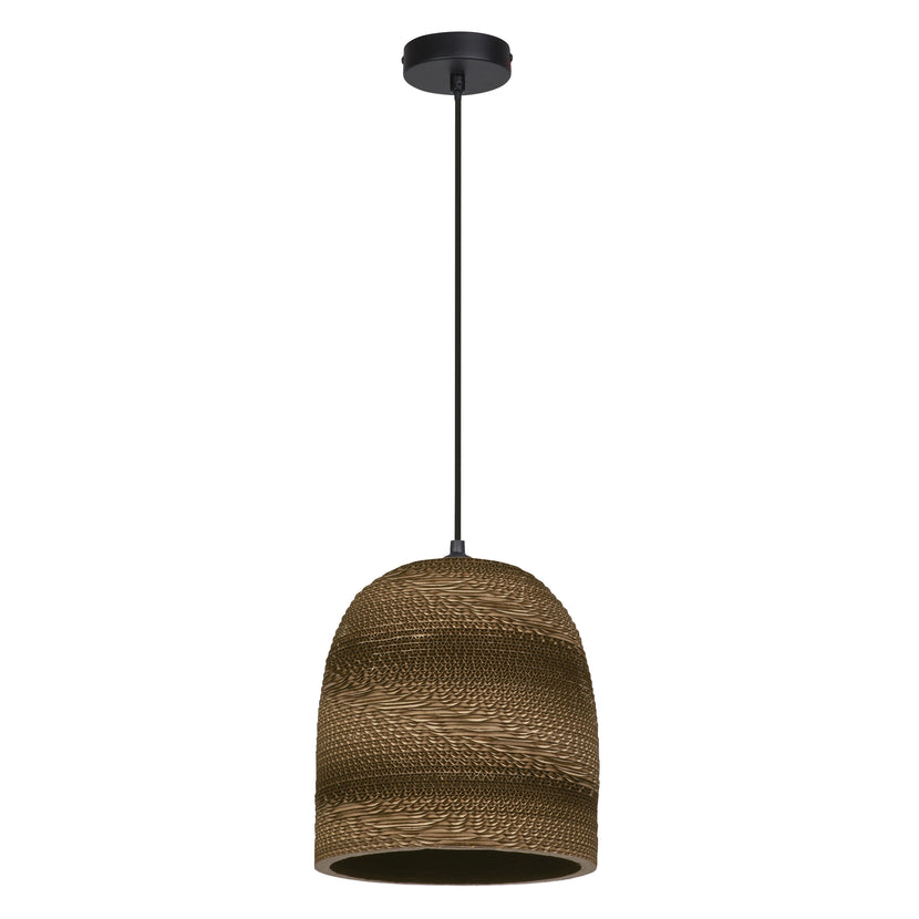 LEDVANCE Pendelleuchte Decor Cardboard Bell E27 braun