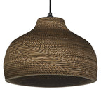 LEDVANCE Pendelleuchte Decor Cardboard Hat E27 nicht dimmbar braun IP20