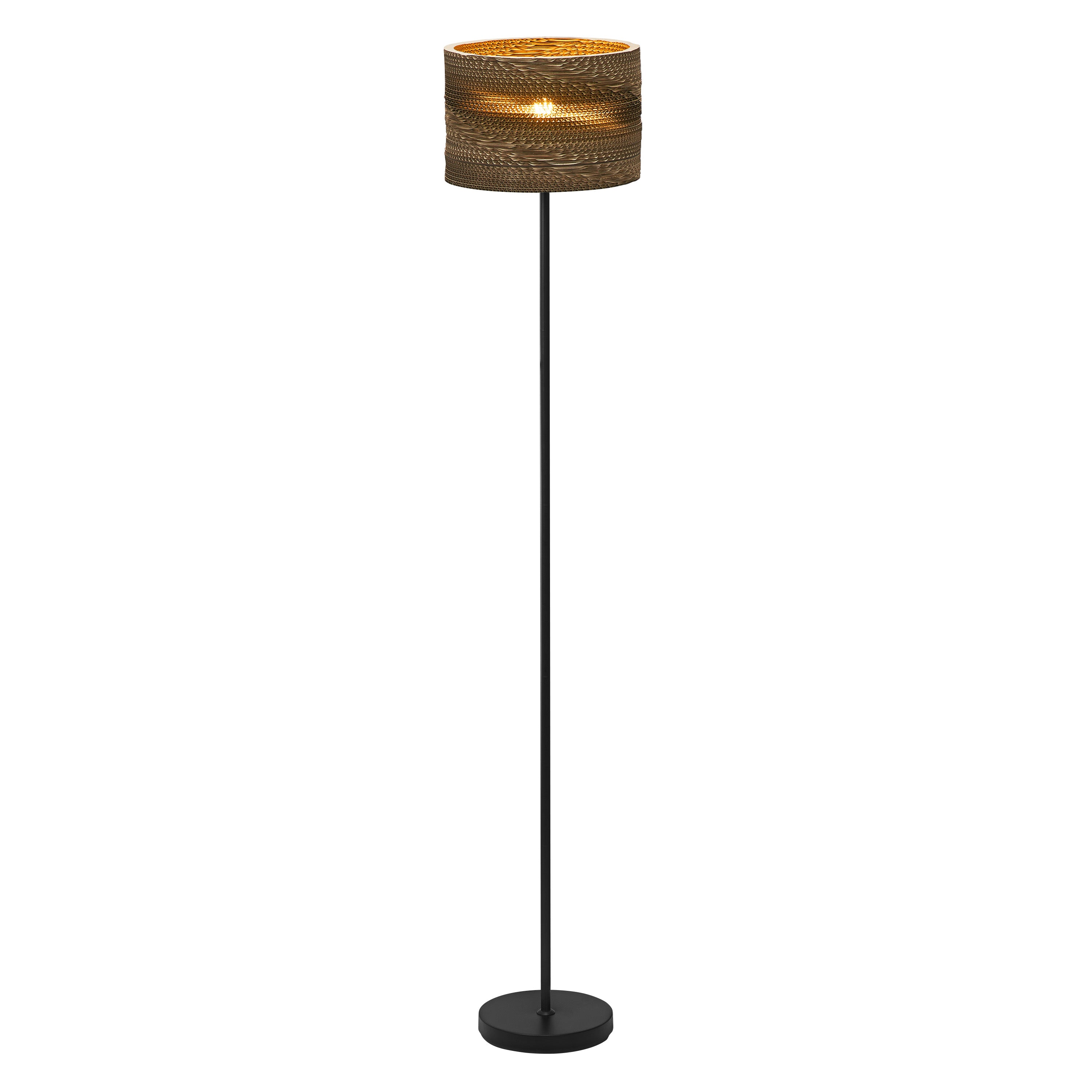 Osram Stehleuchte Decor Cardboard Cylinder 1-flammig E27 – Anwendungsbild