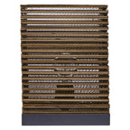 LEDVANCE Tischleuchte Decor Cardboard Square E27 braun – Ansicht stehend