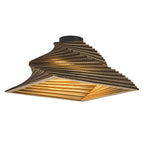 Osram Deckenleuchte Decor Cardboard Square Turn 1-flammig E27 – Anwendungsbild