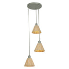 Osram Pendelleuchte Decor Raffia Plate 3-flammig E27 – Anwendungsbild