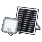 LEDVANCE Solar-LED-Fluter ENDURA Flood Split Solar Sensor 10 W 4.000 K IP65 schwarz – Ansicht stehend