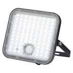 LEDVANCE Solar-LED-Fluter ENDURA Flood Split Solar Sensor 30 W 4.000 K IP65 schwarz – Ansicht stehend