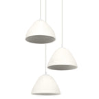 Osram Pendelleuchte Decor Camel Bell 3-flammig E14 nicht dimmbar weiß IP20