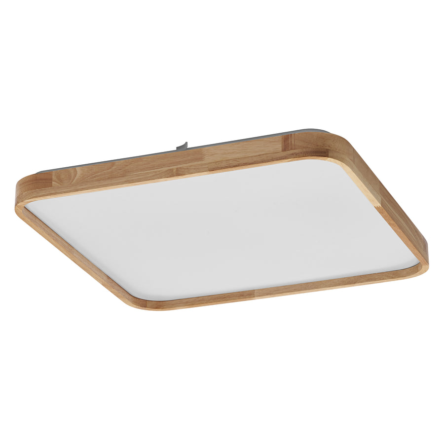 LEDVANCE Leuchte Orbis Alicia 495X495MM 830 Click DIM Wood Decor 36W 2.500lm IP20