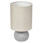Osram Tischleuchte Decor Impact 1-flammig and E27 nicht dimmbar beige/grau IP20
