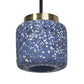 Osram Pendelleuchte Decor Terrazzo Ball 1-flammig GU10 nicht dimmbar blau IP20