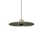 Osram Pendelleuchte Decor Plissee 1-flammig E27 nicht dimmbar beige IP20