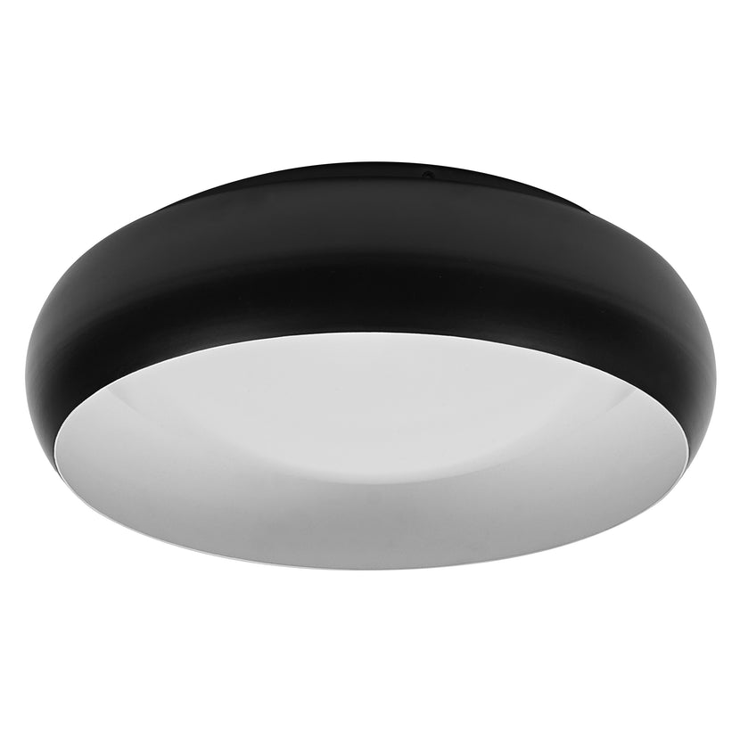 LEDVANCE Leuchte Orbis Livia 300MM 830 Click DIM Black and White 16W 1.000lm IP20