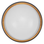 LEDVANCE Leuchte Orbis Livia 300MM 830 Click DIM Gray and Wood Decor 16W 750lm IP20 – Ansicht stehend