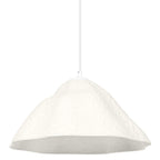 Osram Pendelleuchte Decor Lotus Leaf 1-flammig E27 nicht dimmbar weiß IP20