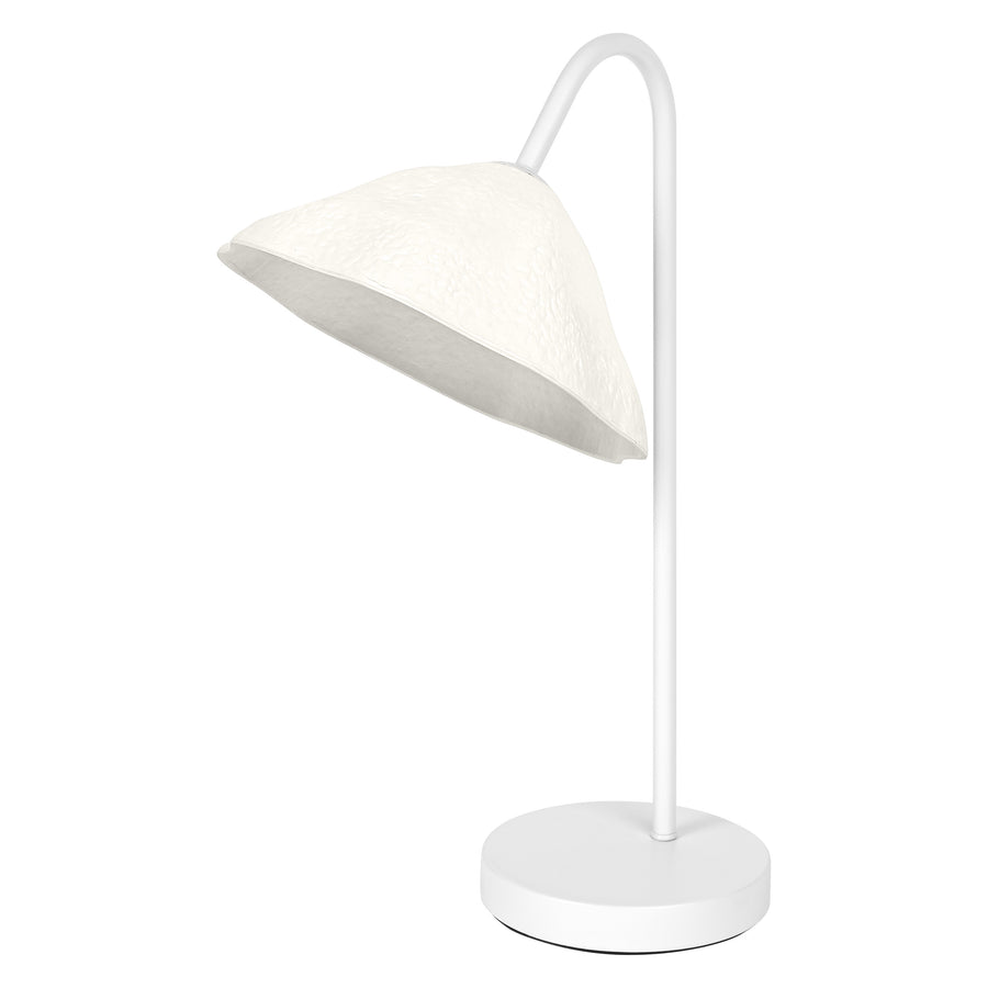 Osram Tischleuchte Decor Lotus Leaf 1-flammig E14 dimmbar weiß IP20