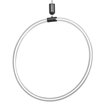Osram LED Pendelleuchte Decor Aura Vert Click 18W/3000K 2000lm warmweiß dimmbar dunkelgrau IP20