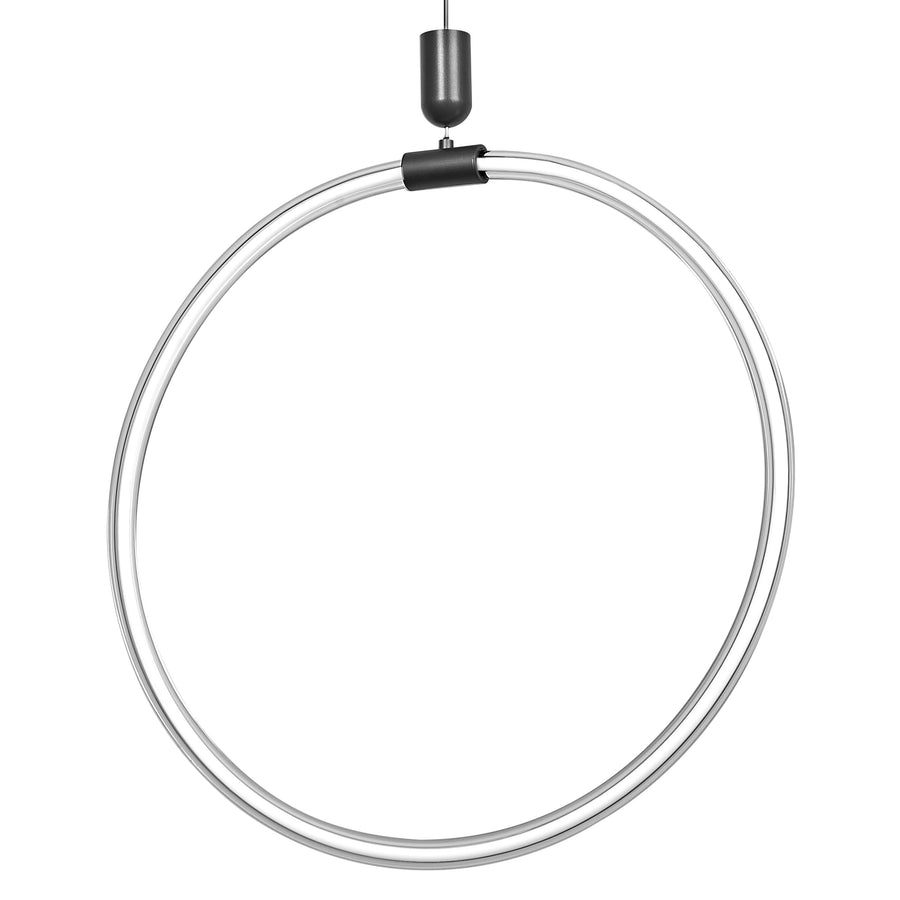 Osram LED Pendelleuchte Decor Aura Vert Click 18W/3000K 2000lm warmweiß dimmbar dunkelgrau IP20