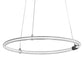 Osram LED Pendelleuchte Decor Aura Click 18W/3000K 2000lm warmweiß dimmbar dunkelgrau IP20