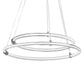 LEDVANCE LED-Pendelleuchte Decor Aura 2x Pendant 21 W 830 dimmbar dunkelgrau