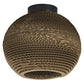 Osram Deckenleuchte Decor Cardboard Ball 1-flammig E27 nicht dimmbar braun IP20