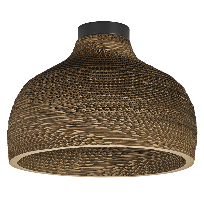 LEDVANCE Deckenleuchte Decor Cardboard Hat E27 nicht dimmbar braun IP20