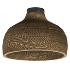 Osram Deckenleuchte Decor Cardboard Hat 1-flammig E27 nicht dimmbar braun IP20