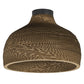 Osram Deckenleuchte Decor Cardboard Hat 1-flammig E27 nicht dimmbar braun IP20