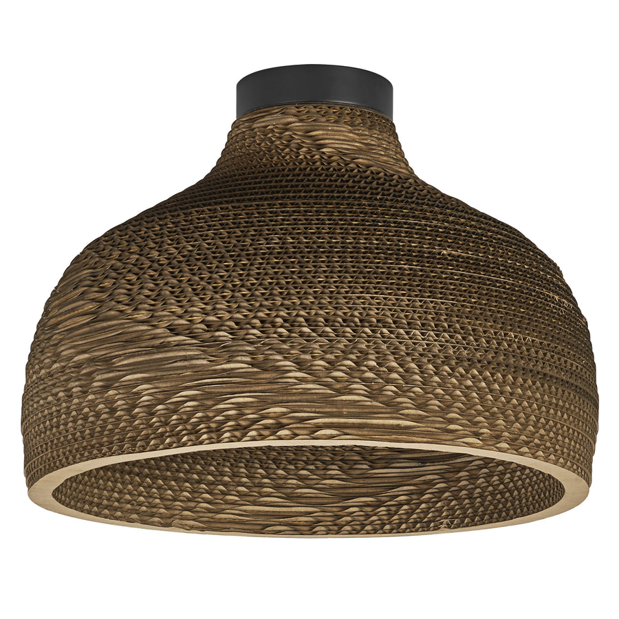 Osram Deckenleuchte Decor Cardboard Hat 1-flammig E27 nicht dimmbar braun IP20