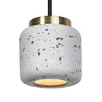 LEDVANCE Pendelleuchte Decor Terrazzo Ball GU10 weiß IP20 – Ansicht stehend