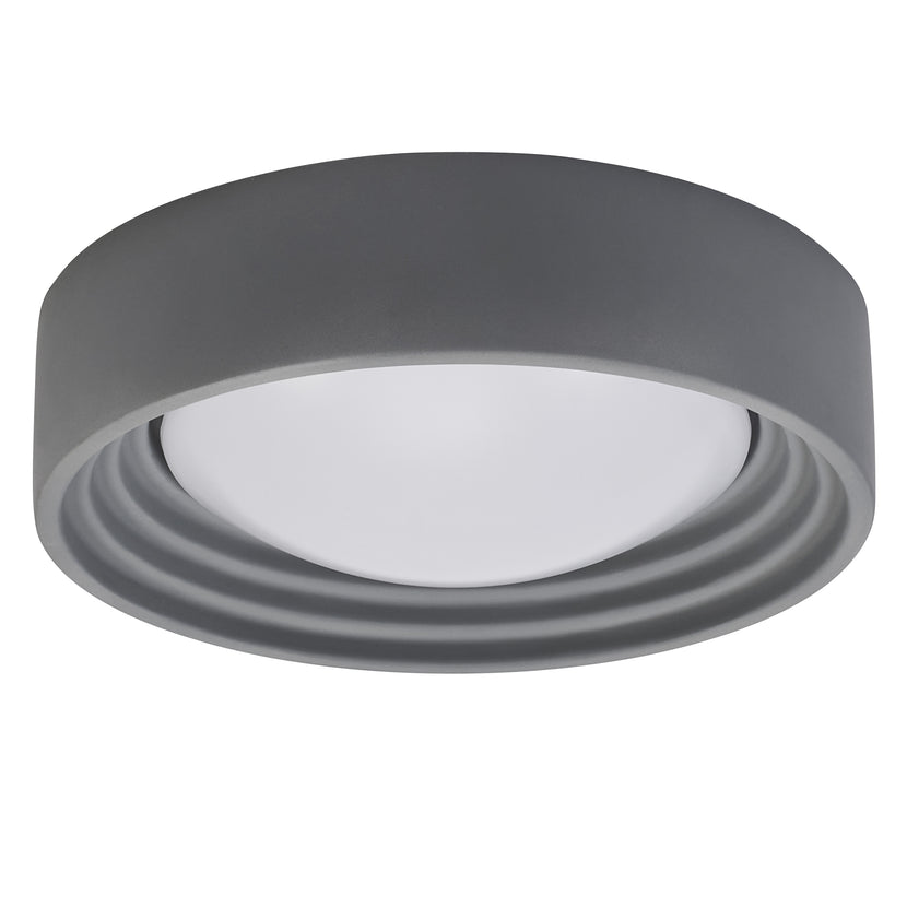 LEDVANCE Orbis Concrete Wandleuchte 300 mm 13 W 800 lm warmweiß Click-Dim grau