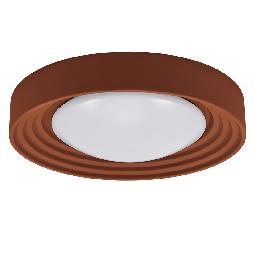 LEDVANCE Leuchte Orbis Concrete 500MM 830 Click Dim Brown 24,5W 1.800lm IP20